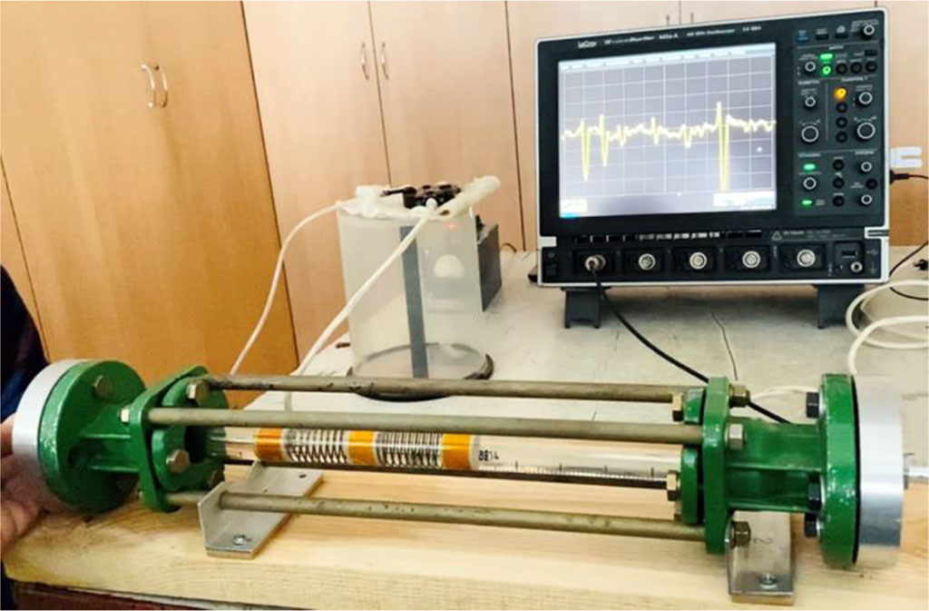 Figure 1. Device for modeling of intra-arterial circulation (general view).