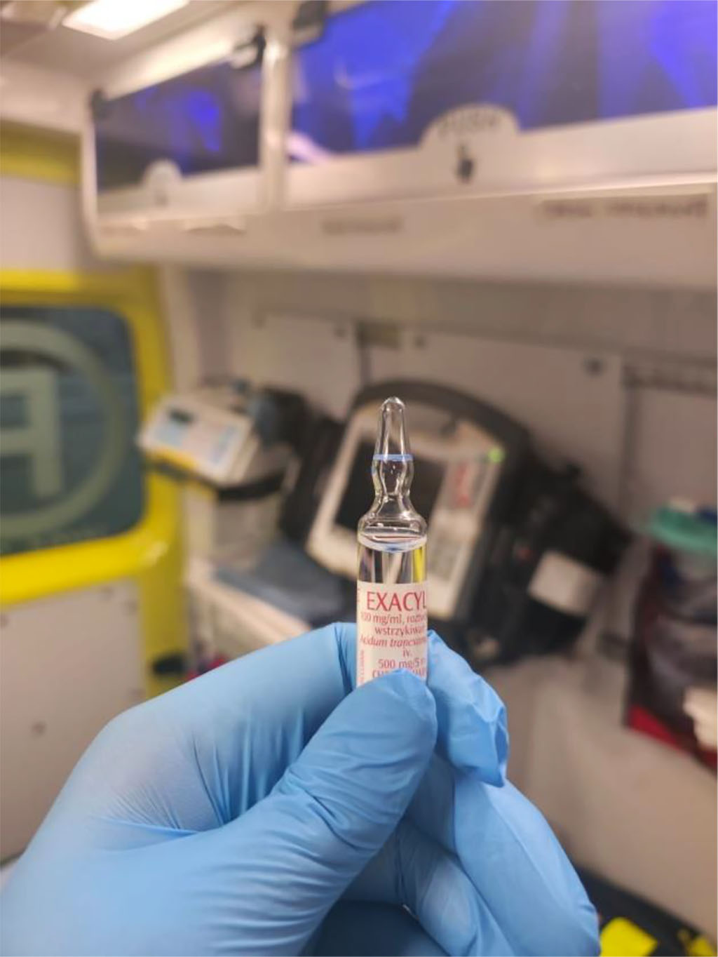 Figure 1. Ampoule of tranexamic acid 